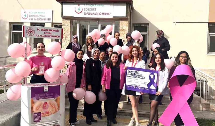 MEME KANSERİNE DİKKAT ÇEKİLDİ