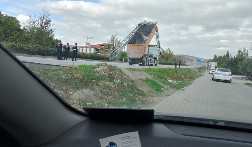 AÇIK UNUTULAN DAMPER EDS PLATFORMUNA ÇARPTI