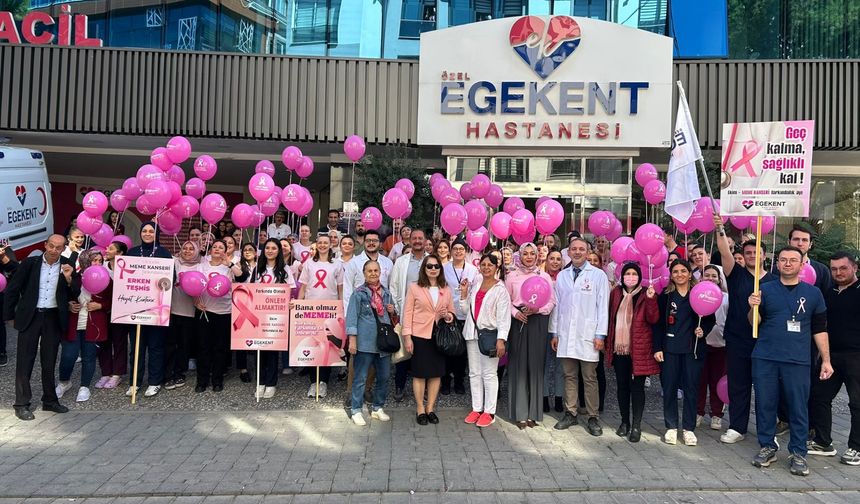 EGEKENT HASTANESİ’NDEN RENKLİ FARKINDALIK YÜRÜYÜŞÜ