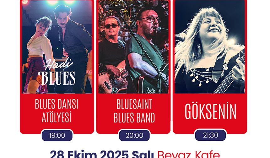 DENİZLİ BÜYÜKŞEHİR’DEN BLUES AKŞAMI