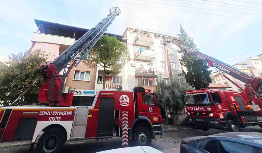 15 MAYIS MAHALLESİ’NDE KORKUTAN YANGIN