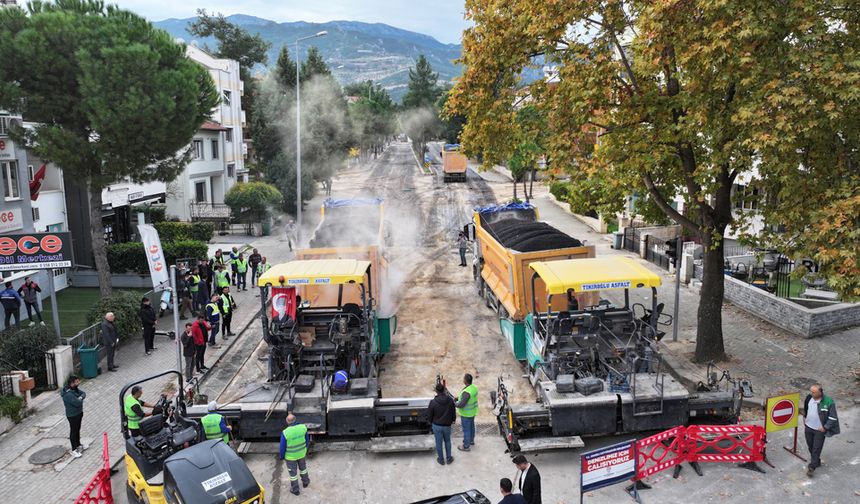 KINIKLI’DA YOL KONFORU ARTIYOR