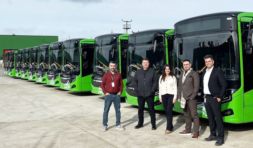 YENİ OTOBÜSLER GELİYOR