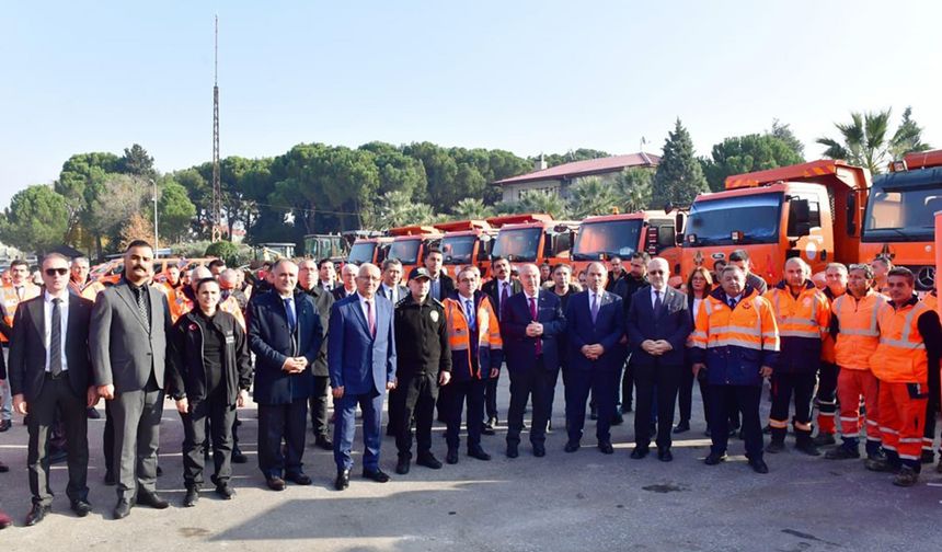 KIŞ İLE MÜCADELE SEZONU AÇILDI