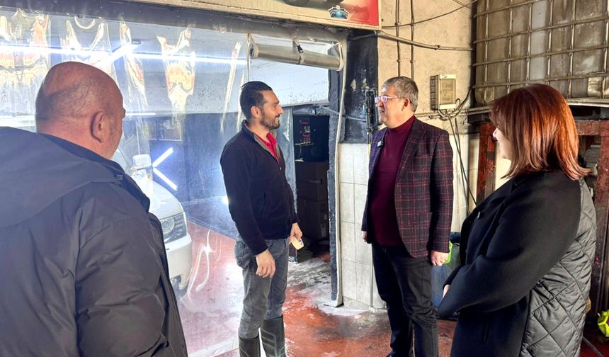 SUBAŞIOĞLU ESNAFLARLA BULUŞTU, SORUNLARI DİNLEDİ