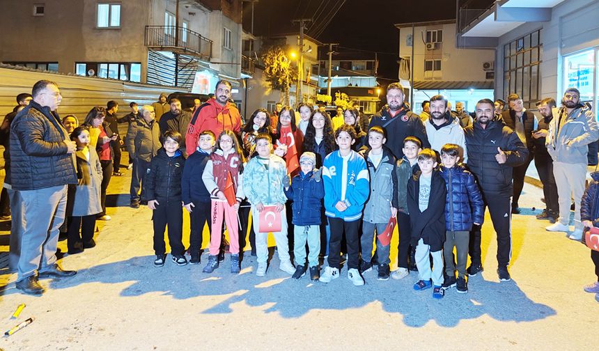 ŞAMPİYONA ÖZEL KARŞILAMA