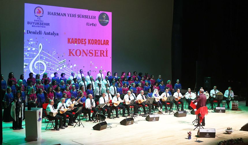 BÜYÜKŞEHİR’DEN “KARDEŞ KOROLAR KONSERİ”