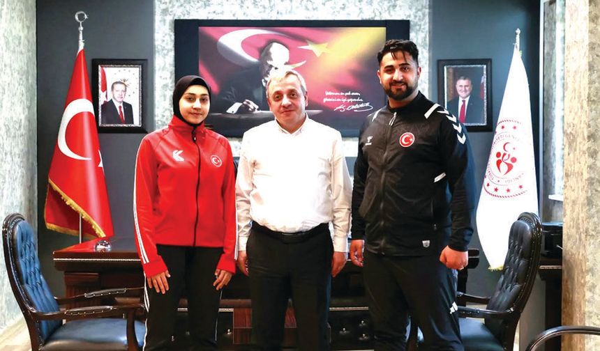 MİLLİ KARATECİDEN ERDOĞAN’A ZİYARET