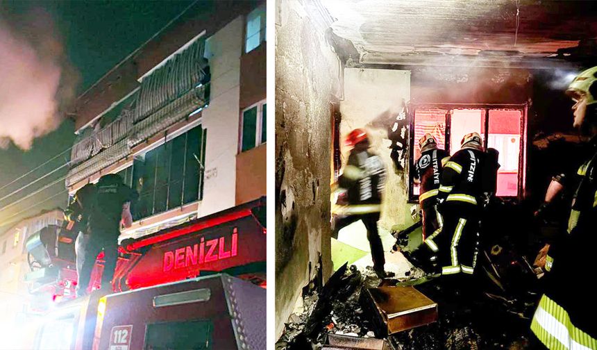 MAHSUR KALAN 4 KİŞİYİ İTFAİYE EKİPLERİ KURTARDI