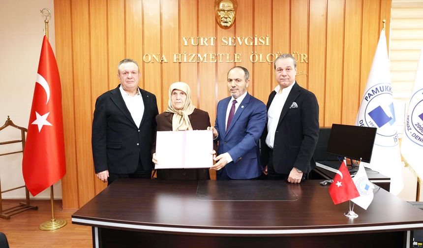 ÇETİN AİLESİ’NDEN PAÜ’YE ÖNEMLİ DESTEK