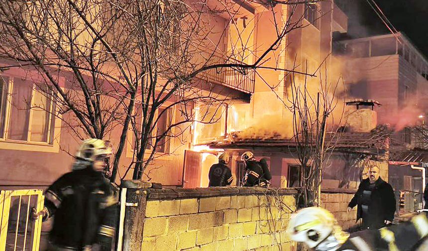 ODUNLUK YANGINI PANİK YARATTI