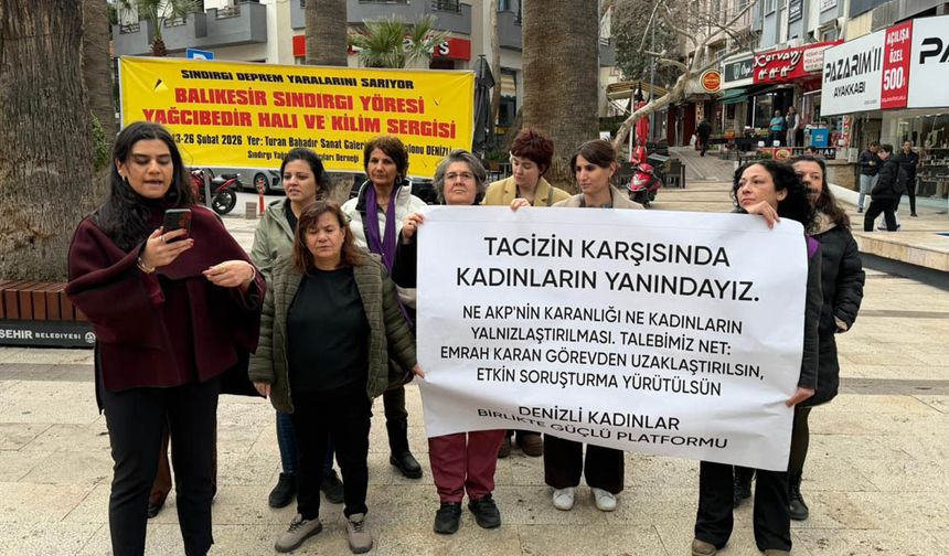 KADINLAR BİRLİKTE GÜÇLÜ PLATFORMU’NDAN ÇAĞRI: DERHAL GÖREVDEN ALIN