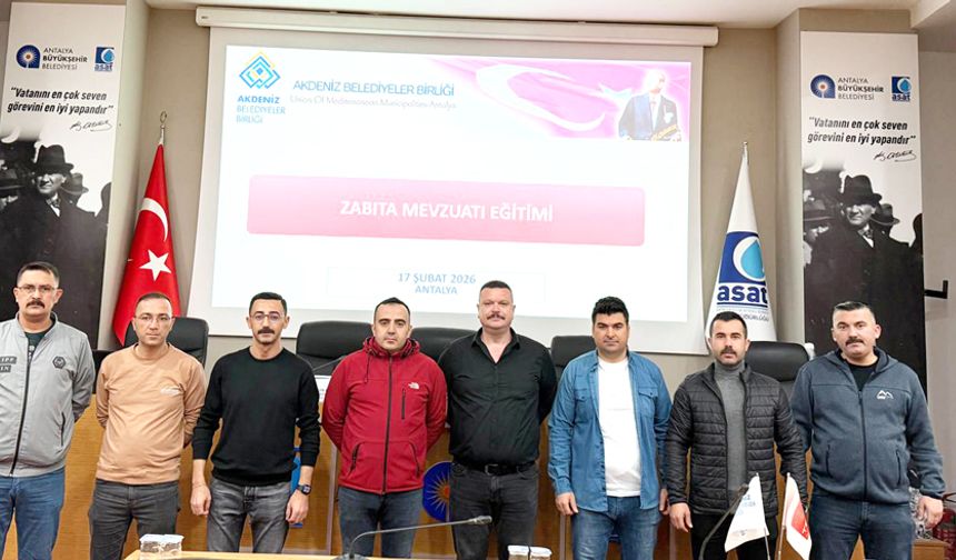 PAMUKKALE ZABITASI MEVZUAT EĞİTİMİNDE