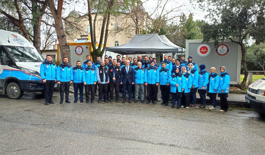 CAN KURTARMAYA HAZIRLANIYORLAR