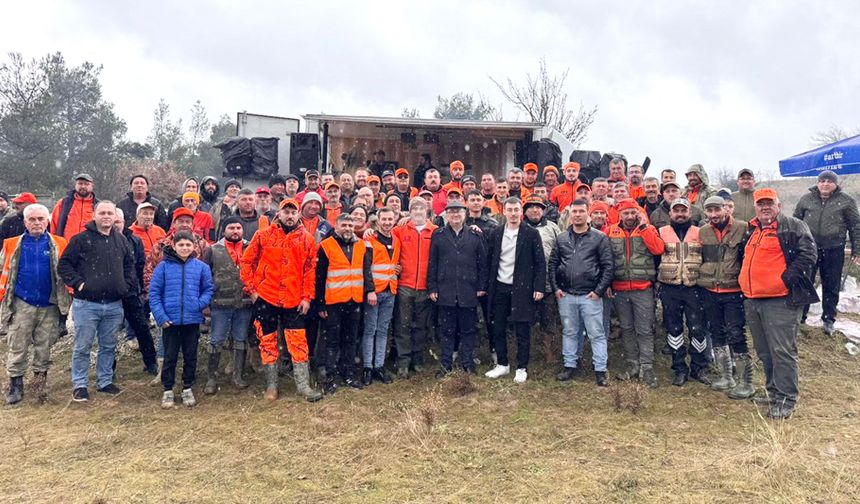 BULDAN’DA BİR GÜNDE 56 YABAN DOMUZU AVLANDI