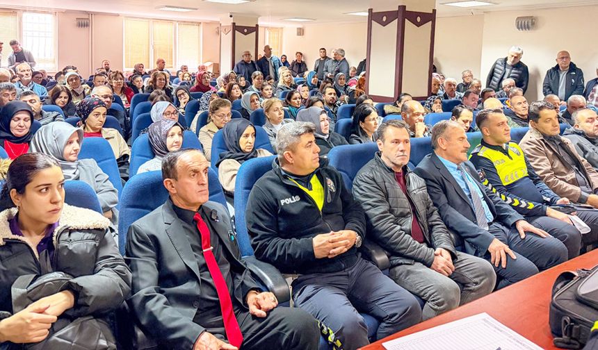 SERVİS ŞOFÖRÜNE TRAFİK EĞİTİMİ