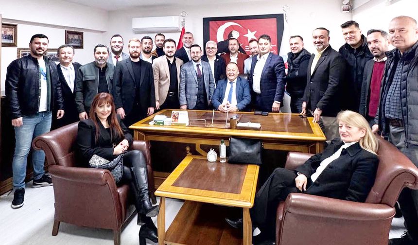 BAŞKAN KARATAŞ GÖREVE BAŞLADI