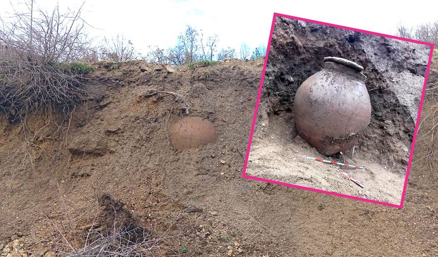 BULDAN’DA TARİHİ KÜP BULUNDU