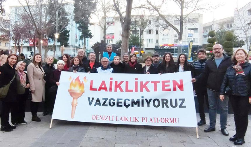 LAİKLİKTEN VAZGEÇMİYORUZ