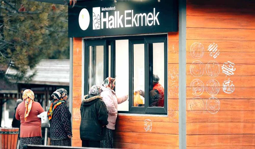 MERKEZEFENDİ BELEDİYESİ HALK EKMEK BÜFELERİ RAMAZAN’DA DA HİZMETTE