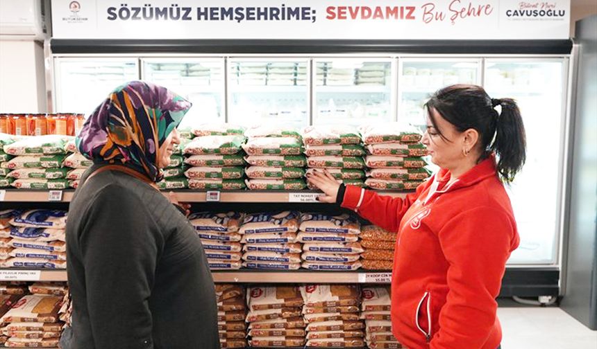 155 BİN KİŞİ, KENT MARKET’E KOŞTU