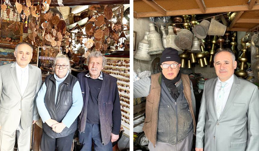 İL KÜLTÜR VE TURİZM MÜDÜRÜ ADEM ÖZEL KÜLTÜREL MİRAS TAŞIYICISI SANATÇILARLA BULUŞTU