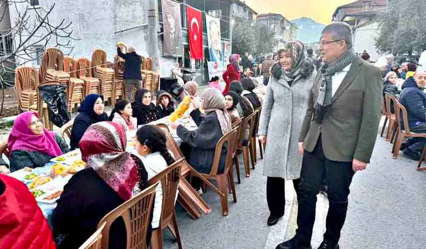 SUBAŞIOĞLU, VATANDAŞLA İFTARDA BULUŞUYOR