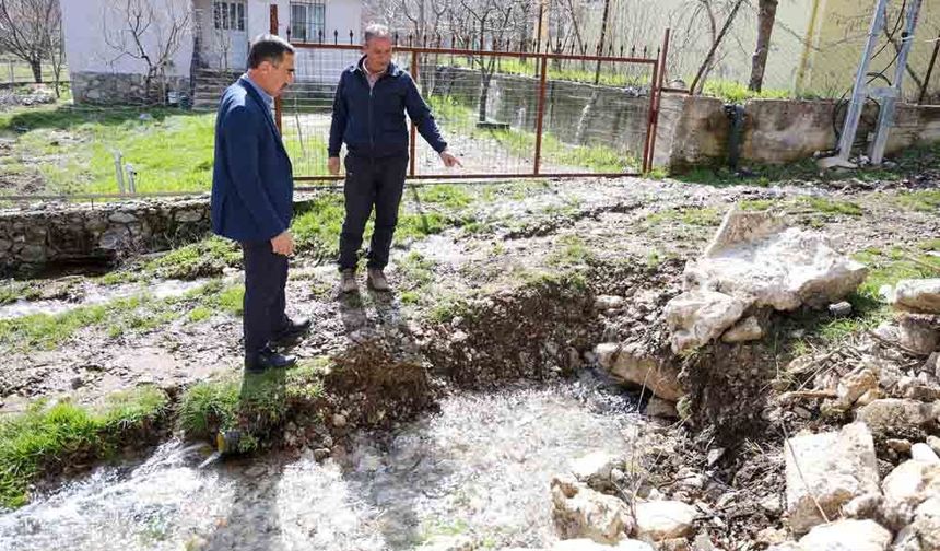 YER ALTI SULARI ORTAYA ÇIKIYOR