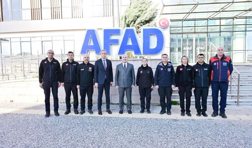 VALİ KÖŞGER’E AFAD’DAN DEPREM BRİFİNGİ