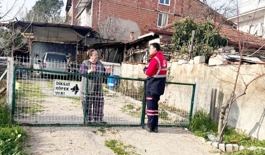 PAMUKKALE’DE İLAÇLAMA MESAİSİ