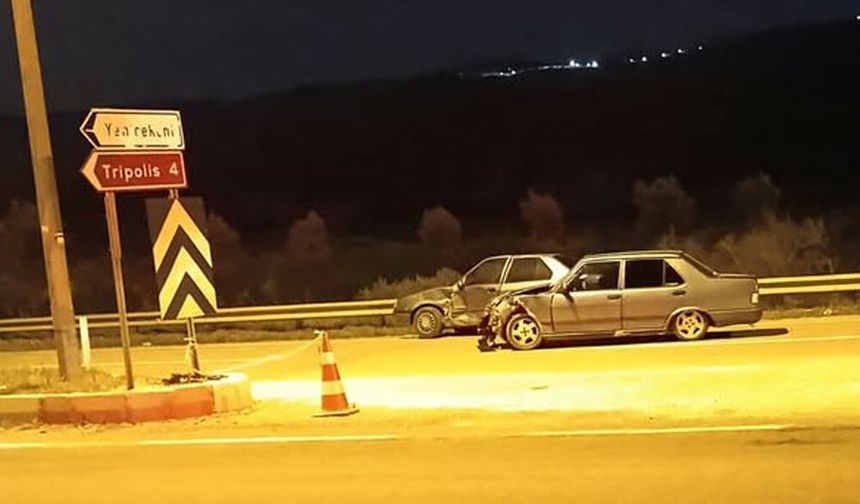 BULDAN’DA KAZA: 1 YARALI