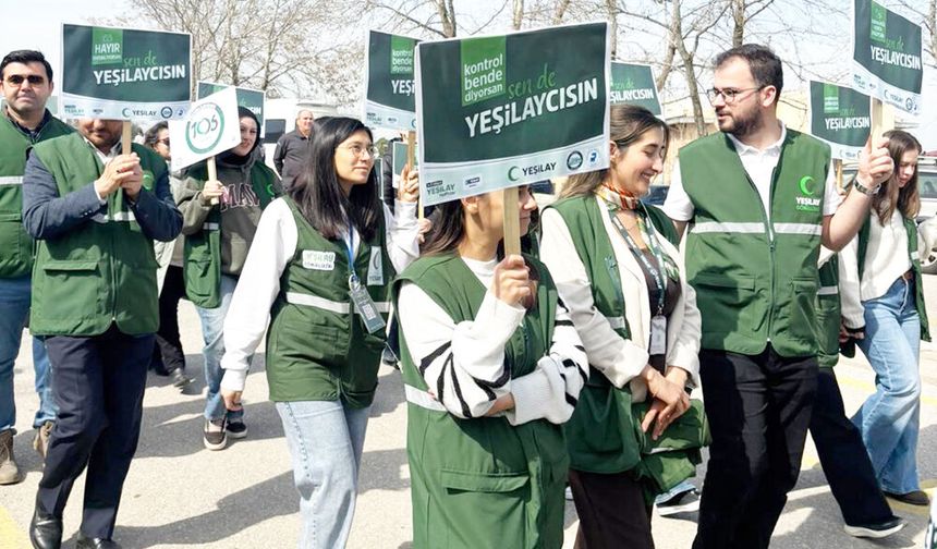 DENİZLİ YEŞİLE BÜRÜNDÜ