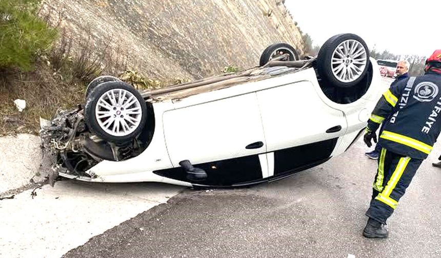 SAVRULAN ARAÇ TAKLA ATTI