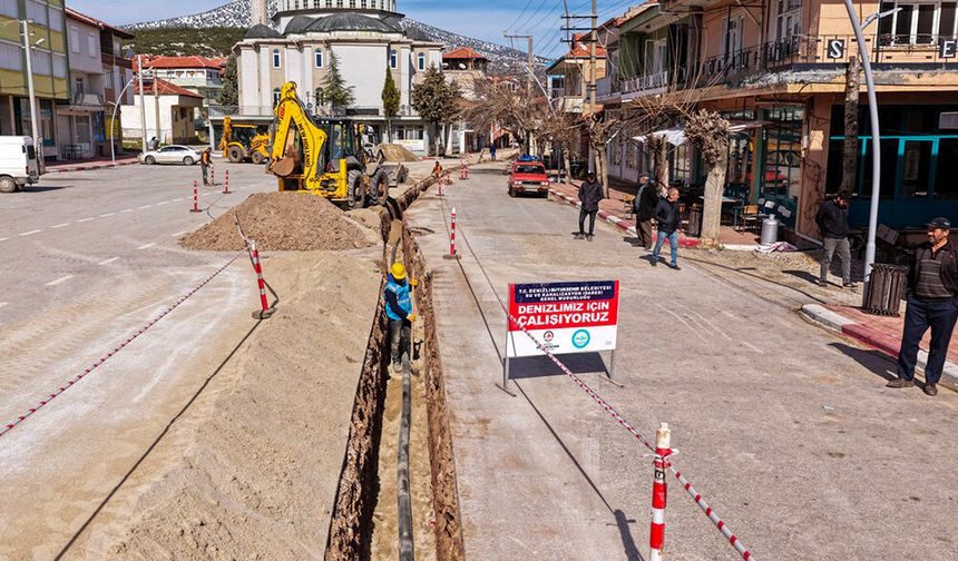 TAVAS KIZILCA’DA ALTYAPI DÖNÜŞÜMÜ