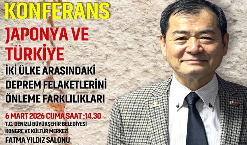 DEPREM RİSKİNE KARŞI FARKINDALIK KONFERANSI
