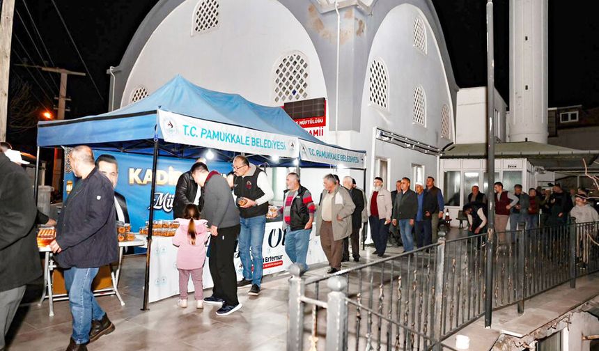 PAMUKKALE BELEDİYESİ PAYLAŞMANIN HUZURUNU YAŞATTI