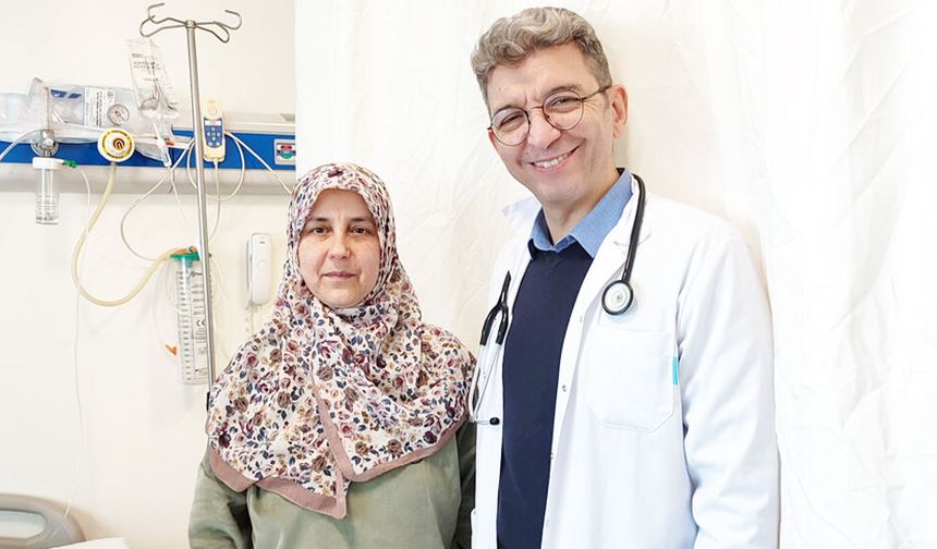 PAÜ’DE ŞİFA BULDU