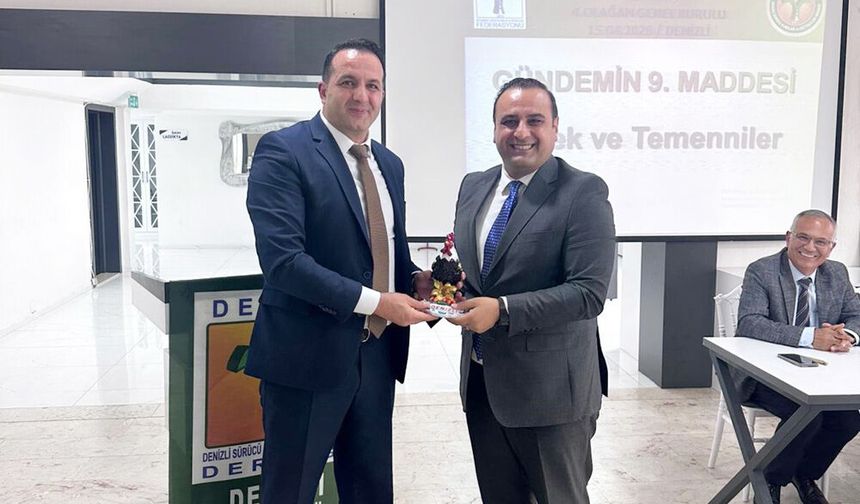 ÖZMEN ATALAY YENİDEN BAŞKAN