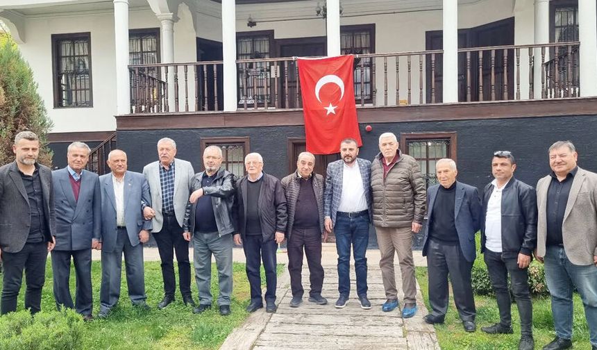 İYİ PARTİ’DEN ESKİ BAŞKANLARA VEFA ZİYARETİ