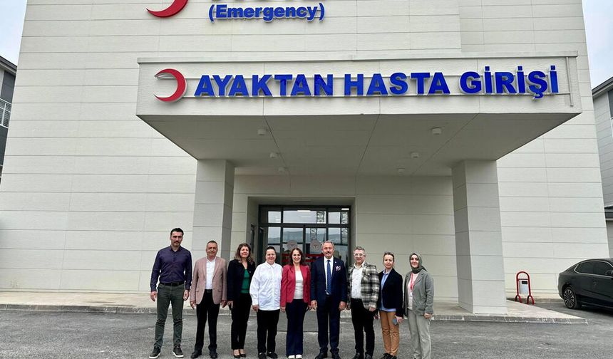 AK PARTİ MİLLETVEKİLLERİ ACİL DURUM HASTANESİ’NDE