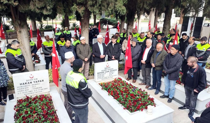 ŞEHİT TEĞMEN DUALARLA ANILDI