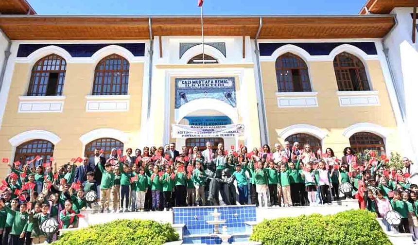 GAZİ İLKOKULU EĞİTİME AÇILDI