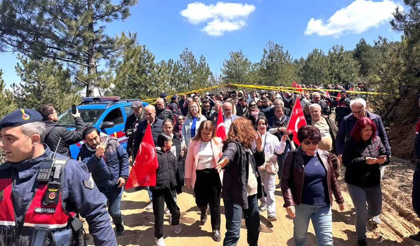 BULDAN’DA MADENE İSYAN