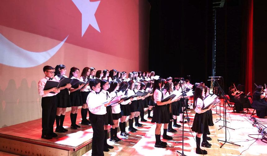 BÜYÜKŞEHİR ÇOCUK KOROSU’NDAN MUHTEŞEM 23 NİSAN KONSERİ