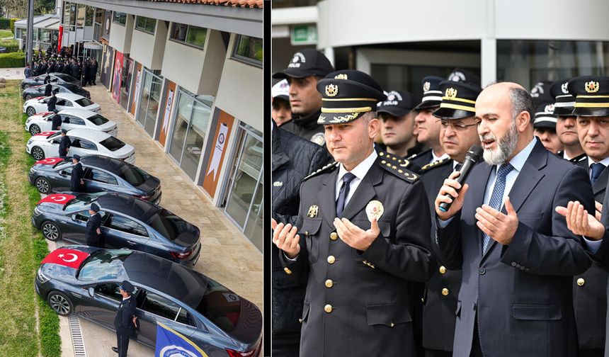 EMNİYET’İN ARAÇ FİLOSU GÜÇLENİYOR