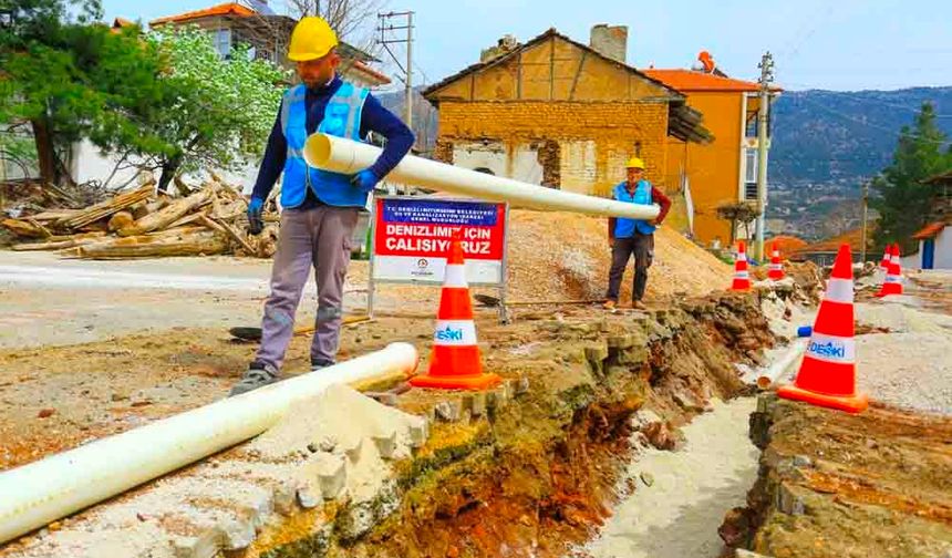 BÜYÜKŞEHİR DESKİ’DEN YAZIR’A 4,1 MİLYONLUK YATIRIM