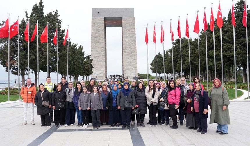 ÇALLI KADINLAR ÇANAKKALE’DE