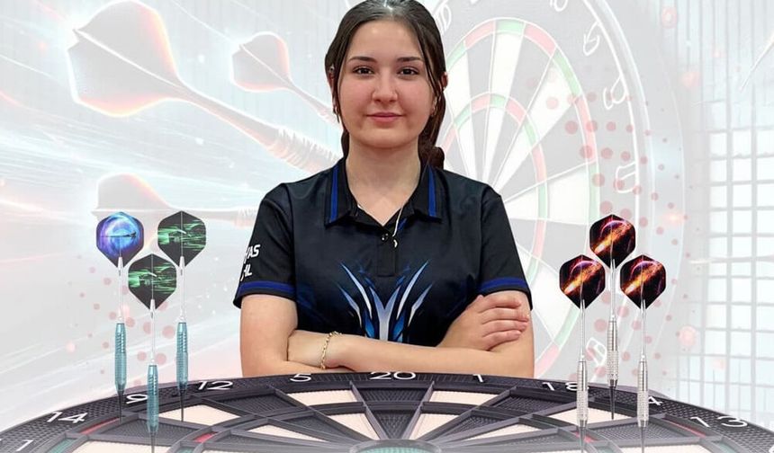 MİLLİ DARTÇI ELİF SLOVAKYA YOLCUSU