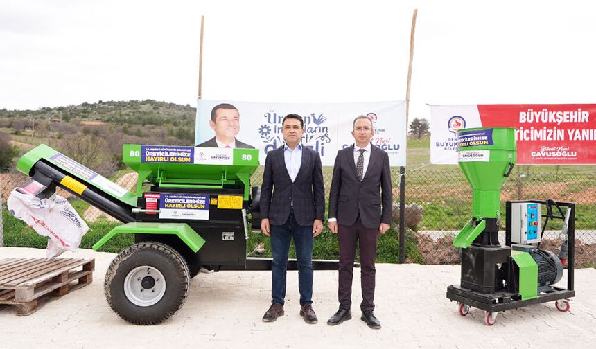 BEKİLLİ’YE TARIMSAL MAKİNE