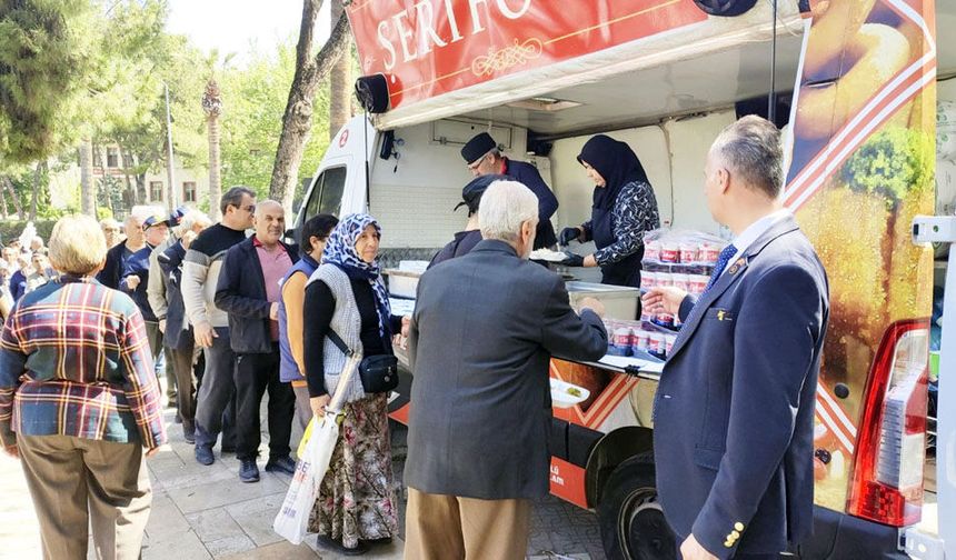 DENİZLİ’DE ŞEHİT VE GAZİLER İÇİN 2 BİN KİŞİLİK HAYIR